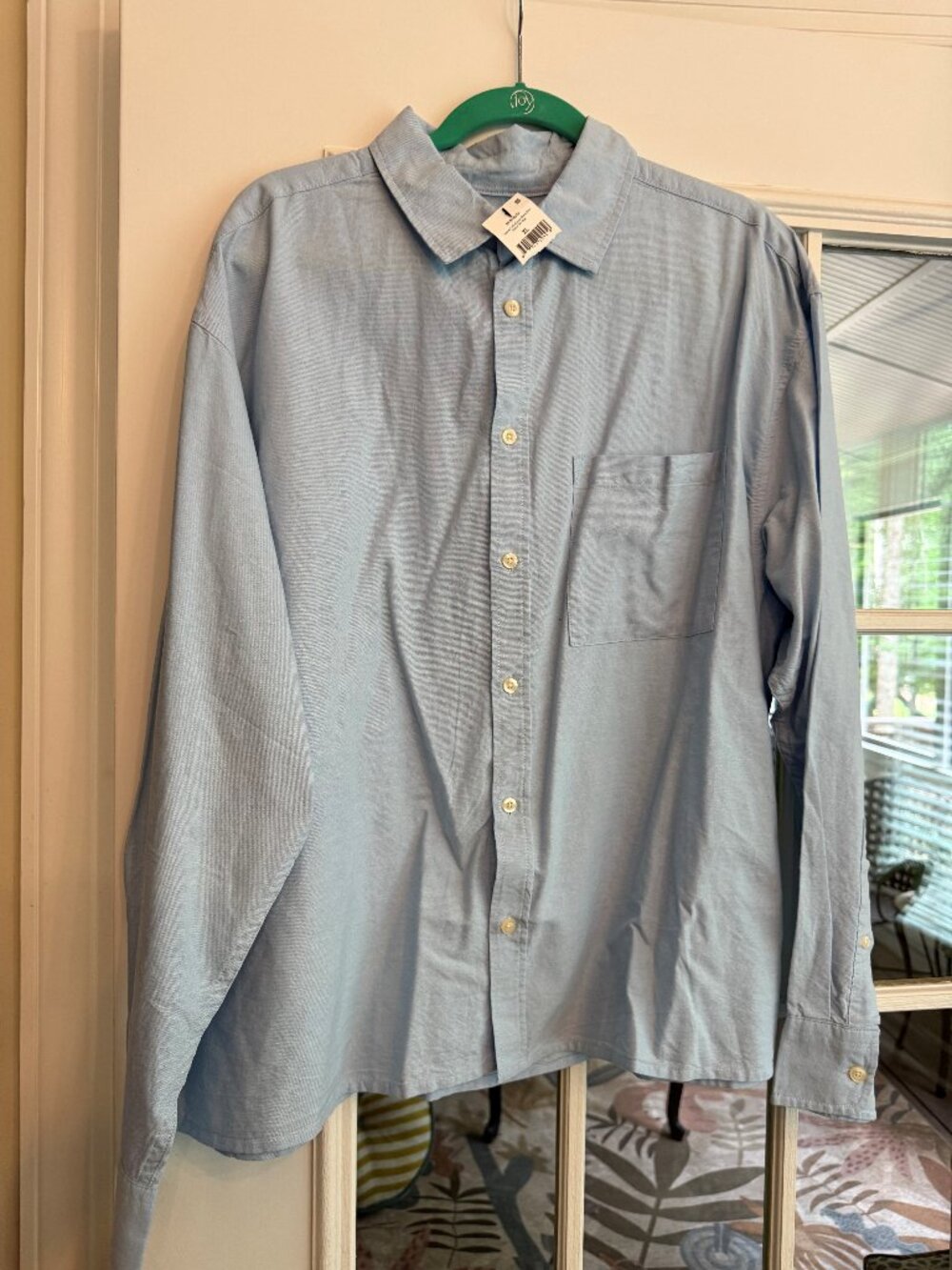 Cotton On Cropped Oxford Ladies Long Sleeve Shirt NWT